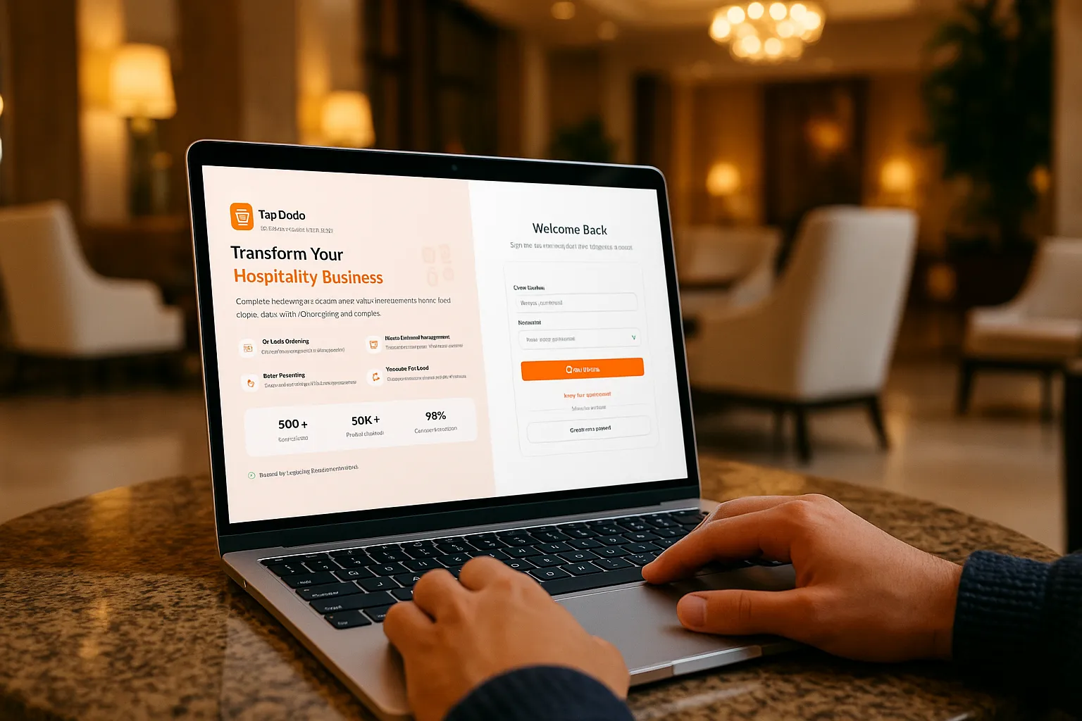 Sign Up & Create Menu